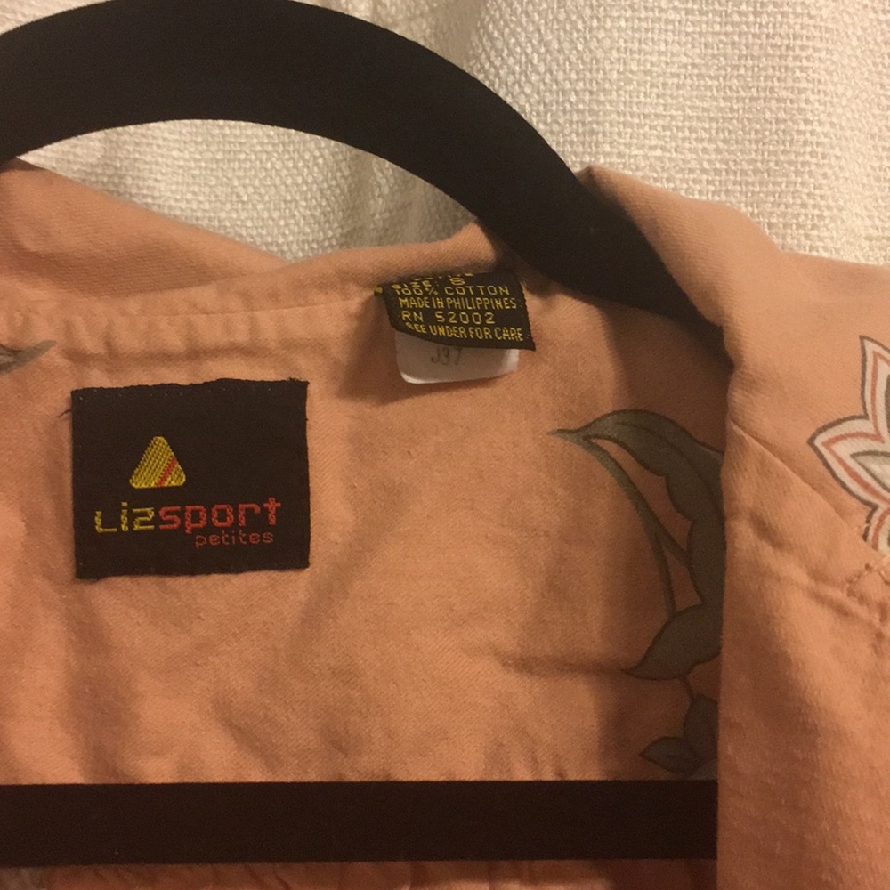 Pink Button Up - Picture 2 of 3